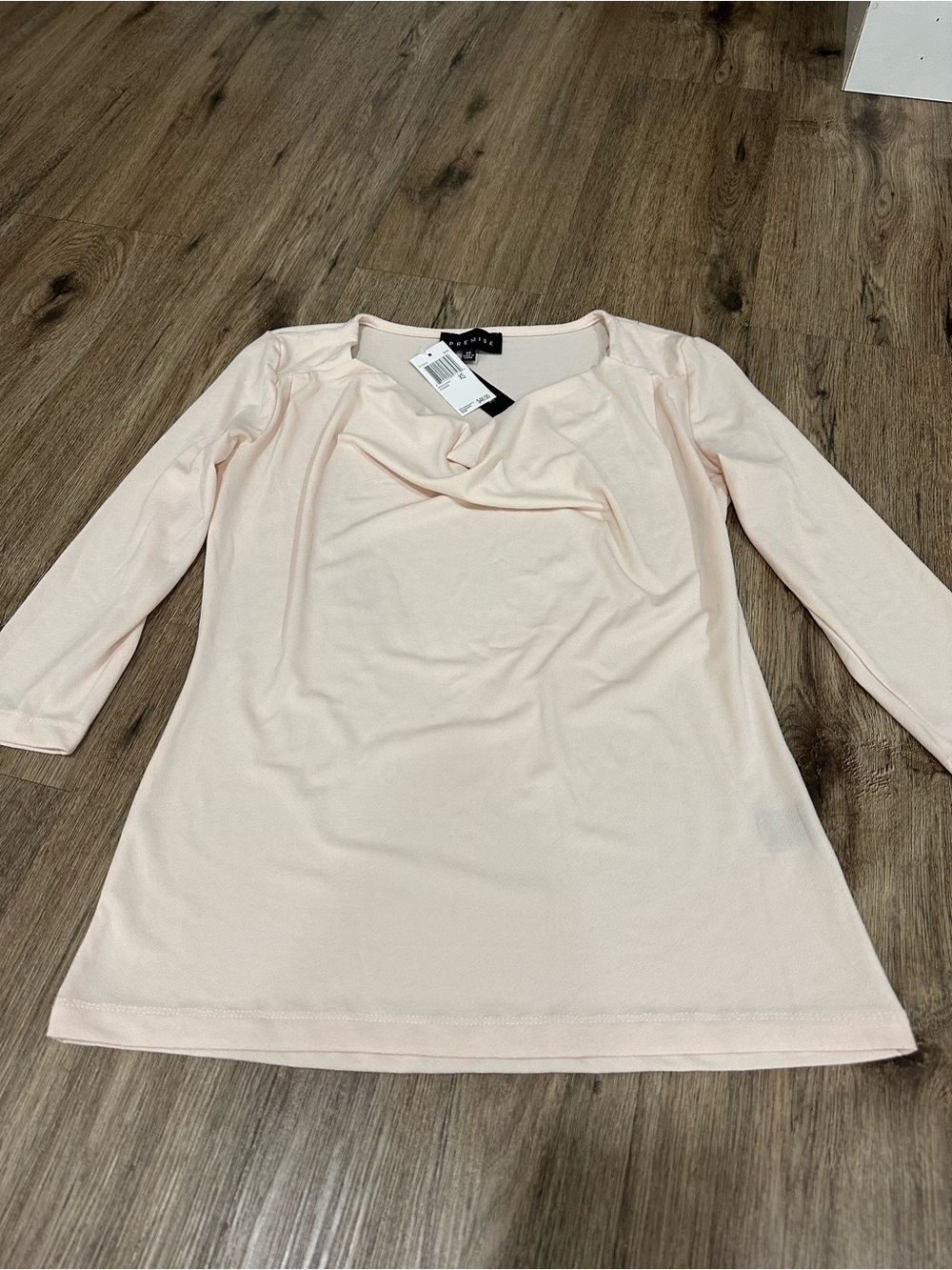 Premise Girls' Light Blush Long Sleeve Dress